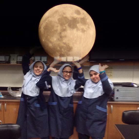 iEARN-Iran Moon Observation Project Team